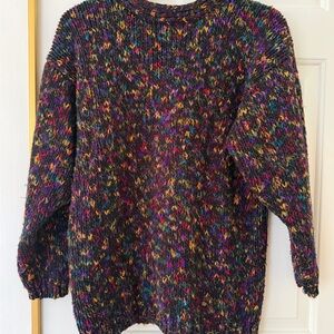 VTG Multicolor Knit Women's Sweater